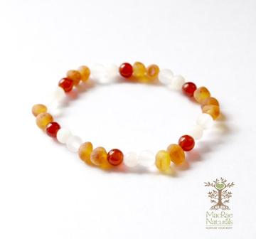 get amber teething necklace online